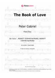 Noten, Akkorde Peter Gabriel - The Book of Love