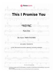 undefined *NSYNC - This I Promise You