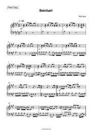 Noten, Akkorde Torfrock - Beinhart