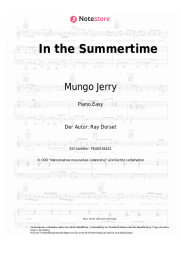 undefined Mungo Jerry - In the Summertime