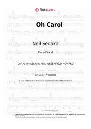 Noten, Akkorde Neil Sedaka - Oh Carol