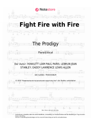 Noten, Akkorde The Prodigy, HO99O9 - Fight Fire with Fire