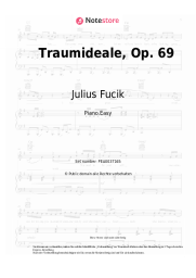 Noten, Akkorde Julius Fucik - Traumideale, Op. 69
