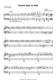 Noten, Akkorde Indila - Tourner Dans Le Vide