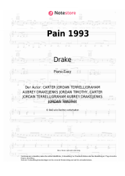 Noten, Akkorde Drake, Playboi Carti - Pain 1993