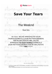 undefined The Weeknd - Save Your Tears