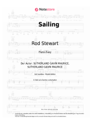 Noten, Akkorde Rod Stewart - Sailing