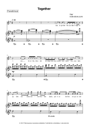 Noten, Akkorde Sia - Together