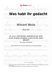 undefined Wincent Weiss - Was habt ihr gedacht