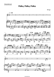 Noten, Akkorde Brings - Polka, Polka, Polka