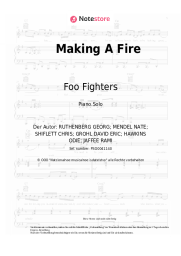 undefined Foo Fighters - Making A Fire
