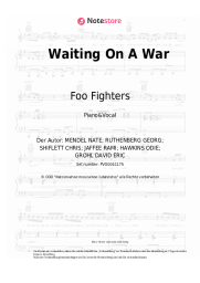 undefined Foo Fighters - Waiting On A War