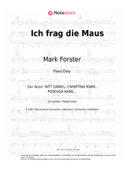 undefined Mark Forster - Ich frag die Maus