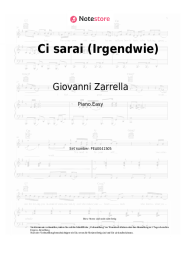 Noten, Akkorde Giovanni Zarrella, Pietro Lombardi - Ci sarai (Irgendwie)