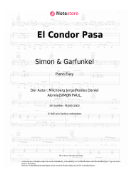 Noten, Akkorde Simon & Garfunkel - El Condor Pasa