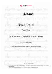 undefined Robin Schulz, Wes - Alane