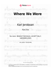 Noten, Akkorde Karl Jeroboan - Where We Were