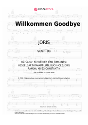 undefined JORIS - Willkommen Goodbye