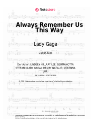 undefined Lady Gaga - Always Remember Us This Way