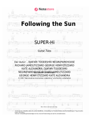 undefined SUPER-Hi, Neeka - Following the Sun