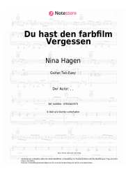 undefined Nina Hagen - Du hast den farbfilm Vergessen