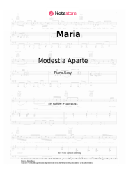 undefined Modestia Aparte - Maria