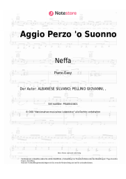 Noten, Akkorde Neffa, Coez, TY1 - Aggio Perzo 'o Suonno