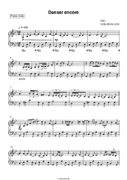 Noten, Akkorde HK - Danser Encore