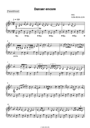 Noten, Akkorde HK - Danser Encore