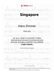undefined Hans Zimmer - Singapore