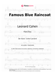 undefined Leonard Cohen - Famous Blue Raincoat