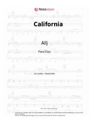 undefined Allj - California