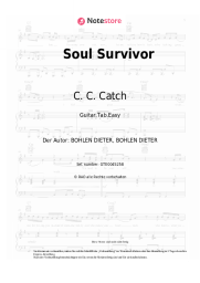 Noten, Akkorde C. C. Catch - Soul Survivor