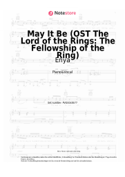 undefined Enya - May It Be (OST The Lord of the Rings: The Fellowship of the Ring)
