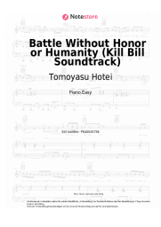 undefined Tomoyasu Hotei - Battle Without Honor or Humanity (Kill Bill Soundtrack)