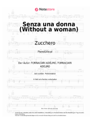 undefined Zucchero - Senza una donna 