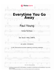 undefined Paul Young - Everytime You Go Away