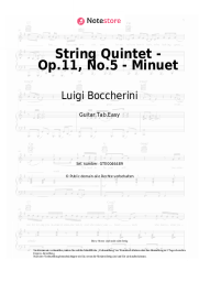 undefined Luigi Boccherini - String Quintet - Op.11, No.5 - Minuet