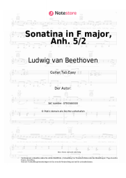 undefined Ludwig van Beethoven - Sonatina in F major, Anh. 5/2