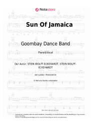Noten, Akkorde Goombay Dance Band - Sun Of Jamaica