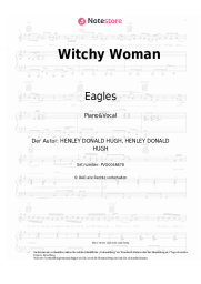 Noten, Akkorde Eagles - Witchy Woman