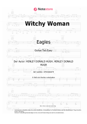 Noten, Akkorde Eagles - Witchy Woman