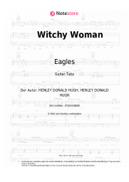 Noten, Akkorde Eagles - Witchy Woman