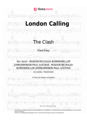 Noten, Akkorde The Clash - London Calling