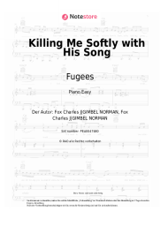 Noten, Akkorde Fugees - Killing Me Softly with His Song