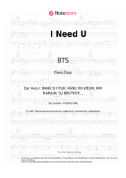 undefined BTS - I Need U