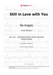 Noten, Akkorde No Angels - Still in Love with You