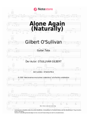 undefined Gilbert O'Sullivan - Alone Again (Naturally)
