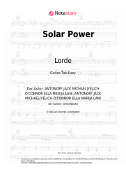 undefined Lorde - Solar Power