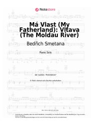 Noten, Akkorde Bedřich Smetana - Má Vlast (My Fatherland): Vltava (The Moldau River)
